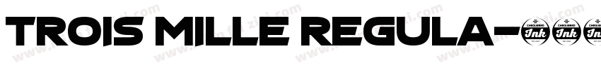 Trois Mille Regula字体转换